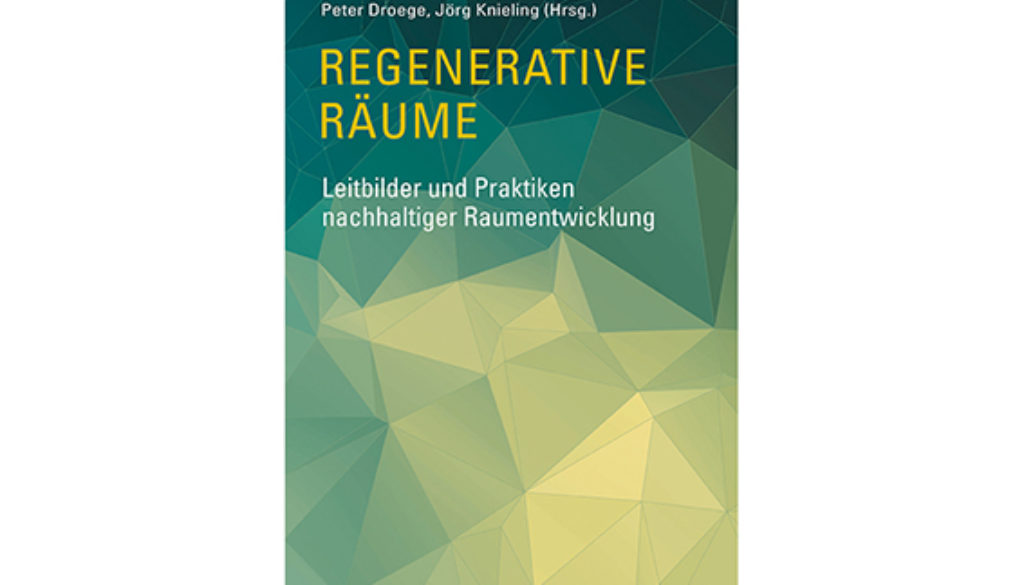 Launch of new book: Regenerative Räume 